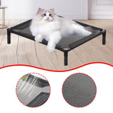 Maxbell Elevated Dog Bed Mesh Portable Pet Cot for Cats for Bedroom Pet Supplies Cat M