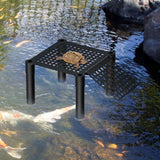 Maxbell Turtle Basking Platform Aquatic Reptile Ramp Dock Unique Stable Resting Area No Connecting Rod