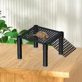 Maxbell Turtle Basking Platform Aquatic Reptile Ramp Dock Unique Stable Resting Area No Connecting Rod
