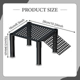 Maxbell Turtle Basking Platform Aquatic Reptile Ramp Dock Unique Stable Resting Area No Connecting Rod