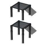 Maxbell Turtle Basking Platform Aquatic Reptile Ramp Dock Unique Stable Resting Area No Connecting Rod