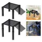 Maxbell Turtle Basking Platform Aquatic Reptile Ramp Dock Unique Stable Resting Area No Connecting Rod