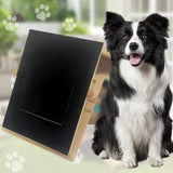 Maxbell Dog Scratch Pad for Nails Lightweight Interactive Toy Wood Dog Scratch Board