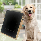 Maxbell Dog Scratch Pad for Nails Lightweight Interactive Toy Wood Dog Scratch Board