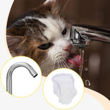 Maxbell Cat Water Fountain Replacement Pet Drinking Fountain Faucet Tube Spare Parts