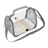 Maxbell Bird Carrier Bag Pet Supplies with Standing Perch for Canary Finches Conures