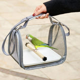 Maxbell Bird Carrier Bag Pet Supplies with Standing Perch for Canary Finches Conures
