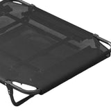 Maxbell Elevated Dog Cat Bed Breathable Elevated Pet Bed for Travel Outdoor Terraces 53cmx50cmx13cm