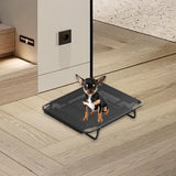 Maxbell Elevated Dog Cat Bed Breathable Elevated Pet Bed for Travel Outdoor Terraces 53cmx50cmx13cm