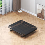 Maxbell Elevated Dog Cat Bed Breathable Elevated Pet Bed for Travel Outdoor Terraces 53cmx50cmx13cm