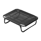 Maxbell Elevated Dog Cat Bed Breathable Elevated Pet Bed for Travel Outdoor Terraces 61cmx50cmx13cm