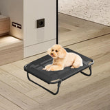 Maxbell Elevated Dog Cat Bed Breathable Elevated Pet Bed for Travel Outdoor Terraces 61cmx50cmx13cm