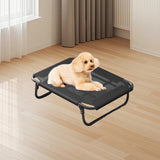 Maxbell Elevated Dog Cat Bed Breathable Elevated Pet Bed for Travel Outdoor Terraces 61cmx50cmx13cm