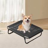 Maxbell Elevated Dog Cat Bed Breathable Elevated Pet Bed for Travel Outdoor Terraces 79cmx60cmx15cm