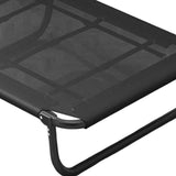 Maxbell Elevated Dog Cat Bed Breathable Elevated Pet Bed for Travel Outdoor Terraces 90cmx71cmx21cm