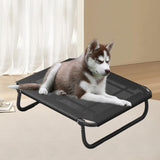 Maxbell Elevated Dog Cat Bed Breathable Elevated Pet Bed for Travel Outdoor Terraces 90cmx71cmx21cm