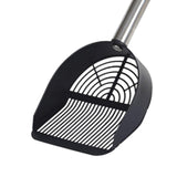 Maxbell Sand Rake Convenient Sand Rake Stainless Steel Easy Cleanup Cat Litter Scoop Black