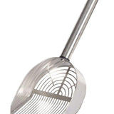 Maxbell Sand Rake Convenient Sand Rake Stainless Steel Easy Cleanup Cat Litter Scoop Silver