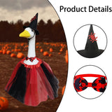 Maxbell Goose Outfit Decorative Funny Cute for Porch Statue for Landscape Lawn Patio