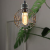 Maxbell Iron Lamp Shade Bulb Cover Office Fitting Hotel Home Pendant Light Lampshade Black 14.8x13cm