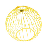Maxbell Iron Lamp Shade Bulb Cover Office Fitting Hotel Home Pendant Light Lampshade Gold 14.8x13cm