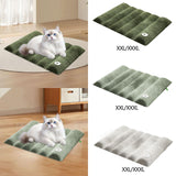 Maxbell Dog Bed Mat Dog Sleeping Mattress for Other Animal Small Pets Puppy Deep Green XXL