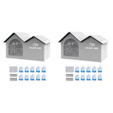 Maxbell Cat Cooling House Versatile Furniture with Ice Packs Condos for Summer Puppy M