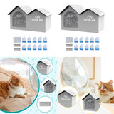 Maxbell Cat Cooling House Versatile Furniture with Ice Packs Condos for Summer Puppy M