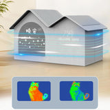 Maxbell Cat Cooling House Versatile Furniture with Ice Packs Condos for Summer Puppy M