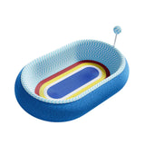 Maxbell Cat Scratcher Pad Pet Supplies Oval Cats Scratch Pad for Hunting Play Indoor 61x40x12cm