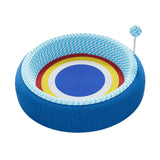 Maxbell Cat Scratcher Pad Pet Supplies Oval Cats Scratch Pad for Hunting Play Indoor 52x52x12cm