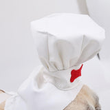 Maxbell Pet Chef Hat Costume Set Halloween Dog Costume for Pets Gifts Festival Party