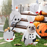 Maxbell Pet Chef Hat Costume Set Halloween Dog Costume for Pets Gifts Festival Party