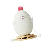 Maxbell Cat Scratching Post Interactive Ball Track Toy for Playing Exercise Climbing white