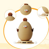 Maxbell Cat Scratching Post Interactive Ball Track Toy for Playing Exercise Climbing brown