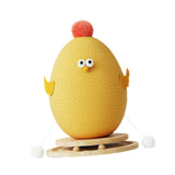 Maxbell Cat Scratching Post Interactive Ball Track Toy for Playing Exercise Climbing yellow