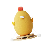 Maxbell Cat Scratching Post Interactive Ball Track Toy for Playing Exercise Climbing yellow