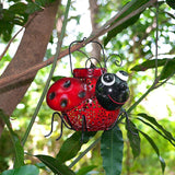 Maxbell Solar Beetle Light Hollowed Out Ornament Outdoor Decor for Lawn Farm Outdoor