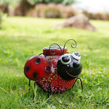 Maxbell Solar Beetle Light Hollowed Out Ornament Outdoor Decor for Lawn Farm Outdoor