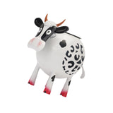 Maxbell Solar Cow Light Ornament Hollowed Out Garden Figurine for Farm Outdoor Decor