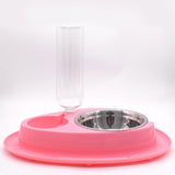 Maxbell Cat Feeder Feeding 2 in 1 Feeder and Waterer Set for Indoor Cats Bunny Puppy