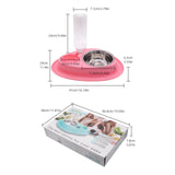 Maxbell Cat Feeder Feeding 2 in 1 Feeder and Waterer Set for Indoor Cats Bunny Puppy