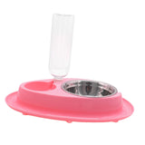 Maxbell Cat Feeder Feeding 2 in 1 Feeder and Waterer Set for Indoor Cats Bunny Puppy