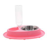 Maxbell Cat Feeder Feeding 2 in 1 Feeder and Waterer Set for Indoor Cats Bunny Puppy