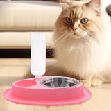 Maxbell Cat Feeder Feeding 2 in 1 Feeder and Waterer Set for Indoor Cats Bunny Puppy