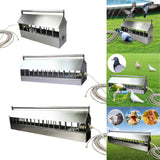 Maxbell Automatic Poultry Waterer Auto Water Dispenser for Peacock Goose Guinea Fowl 40cm
