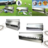 Maxbell Automatic Poultry Waterer Auto Water Dispenser for Peacock Goose Guinea Fowl 40cm