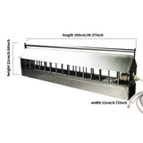 Maxbell Automatic Poultry Waterer Auto Water Dispenser for Peacock Goose Guinea Fowl 100cm
