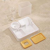 Maxbell Automatic Dog Cat Feeder 2 in 1 Feeder and Waterer Set for Small Animal Dogs