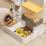 Maxbell Automatic Dog Cat Feeder 2 in 1 Feeder and Waterer Set for Small Animal Dogs